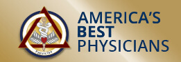 Linked text logo reading America's Best Physicians